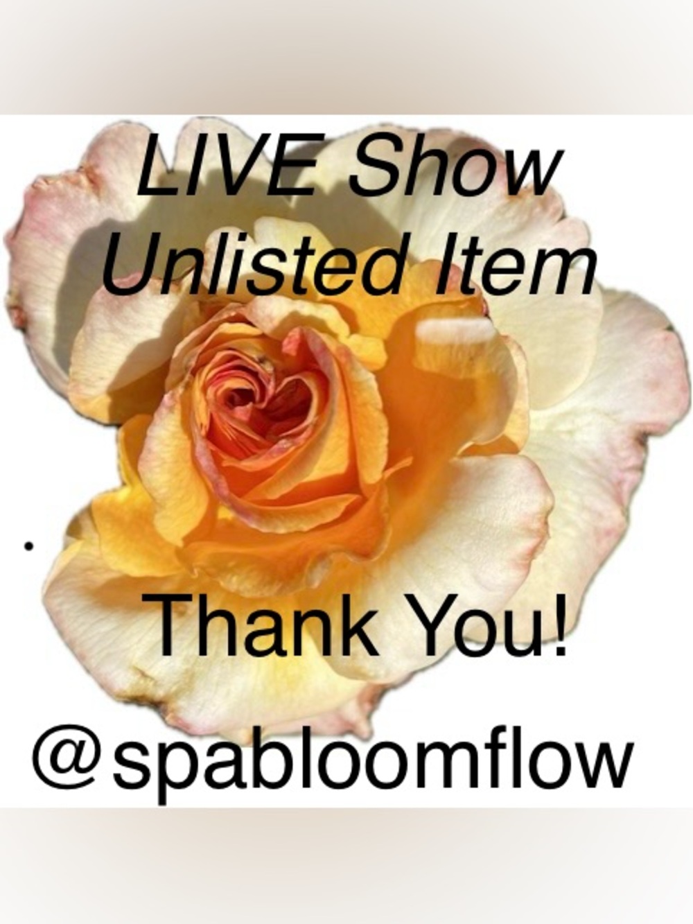 UNLISTED SpaBloomFlow 🌼 LIVE SHOW Items Wednesdays &/or Saturdays